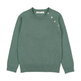 Coco Blanc Sage Green Button Sweater