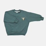 Booso Green Bison Sweatshirt