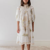 Petite Amalie Spring Meadow Print Dress