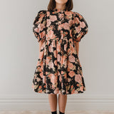 Petite Amalie Vintage Bloom Poplin Dress