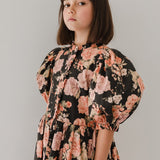 Petite Amalie Vintage Bloom Poplin Dress