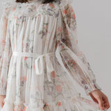 Petite Amalie Summer Bouquet Tulle Dress