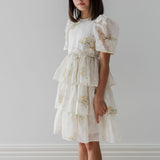 Petite Amalie Spring Meadow Butterfly Dress