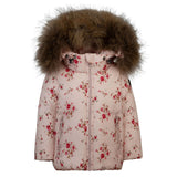 Pramie Pink Floral Down Coat