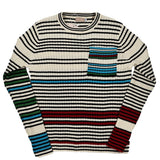 Prairie Stripe Carmen Sweater