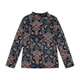 Noma Floral Modal Mockneck