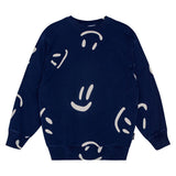 Molo Navy Big Smiles Monti Sweatshirt