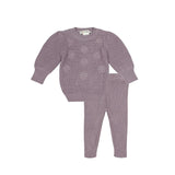 Teela Mauve Flower Set