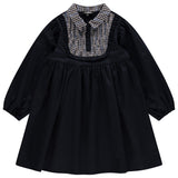 Jaybee Navy Smocked Dress