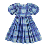 Molo Blue Checks Calyita Dress