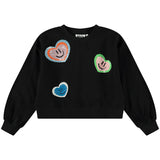 Molo Festive Hearts Miki Sweatshirt