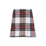 Papillon Plaid Plaid Wrap Pin Skirt