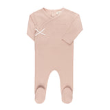 Ely's & Co Pink/Rose Gold Amore Collection Footie