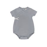 Ely's & Co Blue/Silver Amore Collection Romper