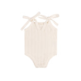 Looms Ivory Knit Pointelle Romper