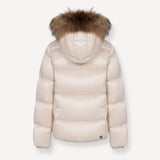 Colmar Milkshake Down Coat With Fur