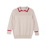 One Child White Tilly Sweater