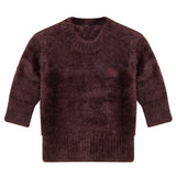 Mann Plum Mohair Kenzo Sweater