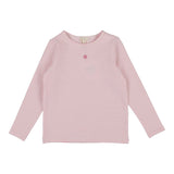 Lil Legs Neon Pink Stripe Long Sleeve Tee