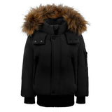 Pramie Black Matte Boys Down Coat