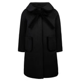 Pramie Black Dressy Wool Coat