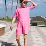 Froo Hot Pink Penelope Swim Dress