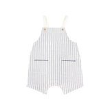 Buho White Stripes Overalls