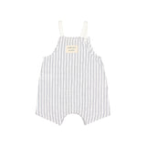 Buho White Stripes Overalls