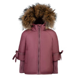 Pramie Berry Bow Down Coat