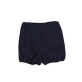 Le Bourdon Navy Bubble Shorts