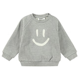 Molo Grey Melange Disc Sweatshirt