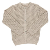 Kipp Natural Open Knit Cardigan