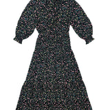 Zaikamoya Black Floral Stella Dress