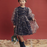 Teela Blue Organza Dress