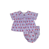 Piupiuchick Purple Checkered Cherry Set