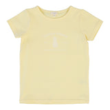 Lil Legs Yellow Short Sleeve Print Tee