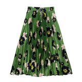 Zaikamoya Green Flowers Klara Skirt