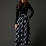 Zaikamoya Plaid Skylar Skirt