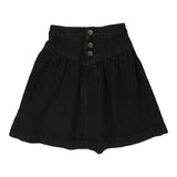 Analogie Black Denim Skirt