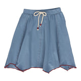 Lil Legs Blue Asymmetrical Skirt