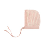 Ely's & Co Mauve Bubble Knit Bonnet