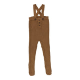 Analogie Camel Rib Knit Overalls