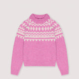 The New Society Blush Pink Tirol Sweater