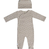 Crew Pink Citrus Pattern Footie Set