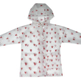 Crew Red Heart Raincoat