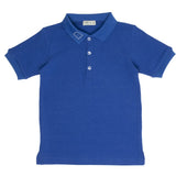 Crew Blue Rib Polo