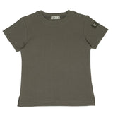 Crew Vintage Green Rib Wash 3/4 Sleeve Tee