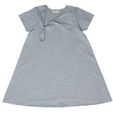 Crew Grey Cotton Knot Dress