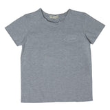 Crew Grey Cotton Tee