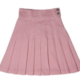 Crew Pink Waisted Pleated Skirt